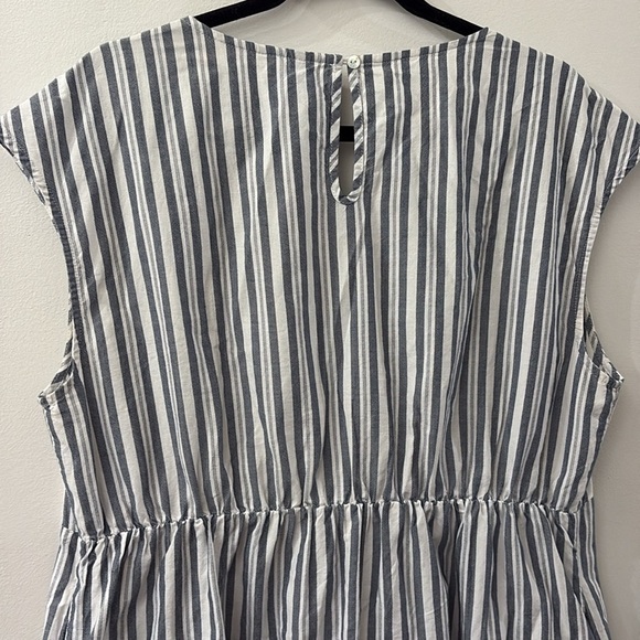 Seraphine women’s nursing Dress - size 14 - striped - 100% cotton - Picture 7 of 8